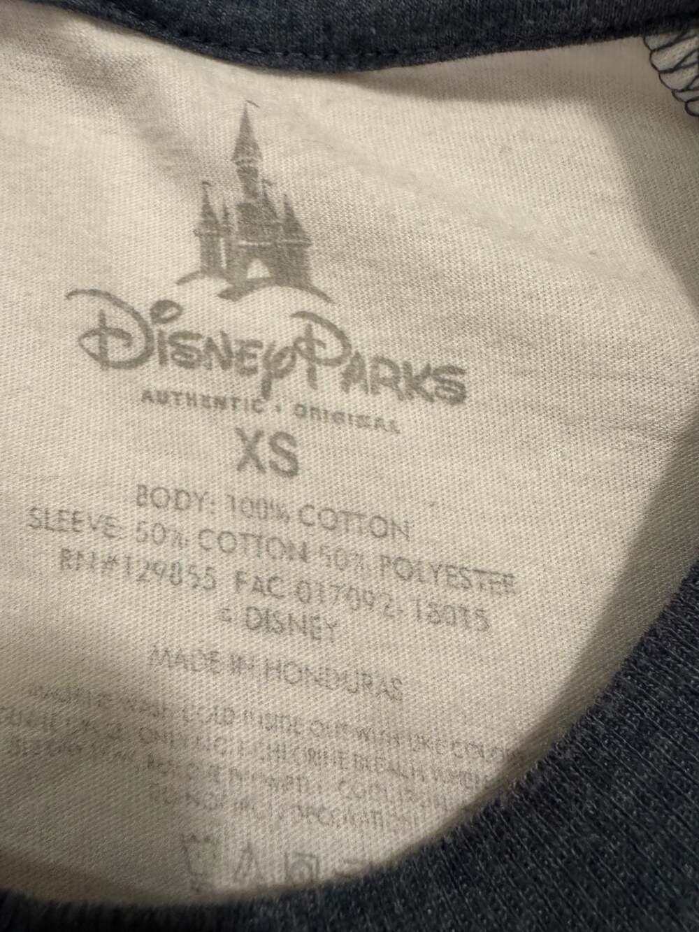 Disney Parks Mickey Mouse USA Raglan T-Shirt - Picture 2 of 7